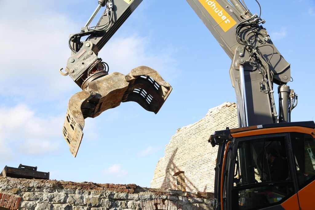 excavator, demolition, construction machine, site, crane, demolition, demolition, demolition, demolition, demolition